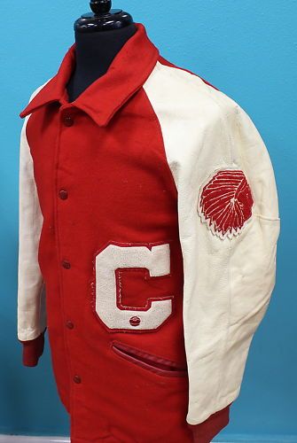 vintage VARSITY 50s chaerokee LETTERMAN JACKET wool  