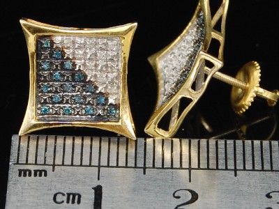   Wrapped in 10k Yellow Gold Diamond Studs (2.4 grams approx