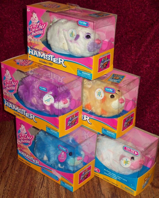 Zhu Zhu Pets Magical PRINCESS Enchanted HAMSTER 1   All  