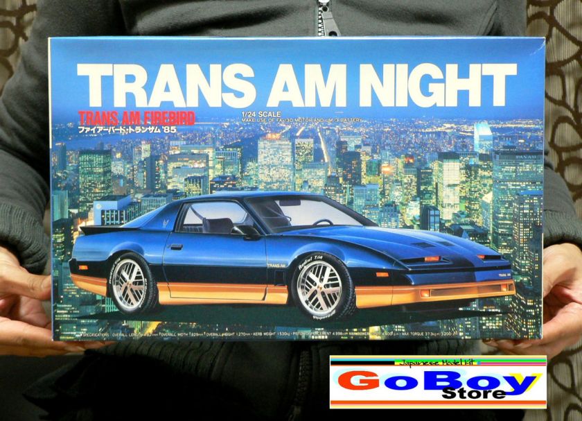 1985 FIREBIRD TRANS AM NIGHT 1/24 MODEL KIT LS JAPAN  