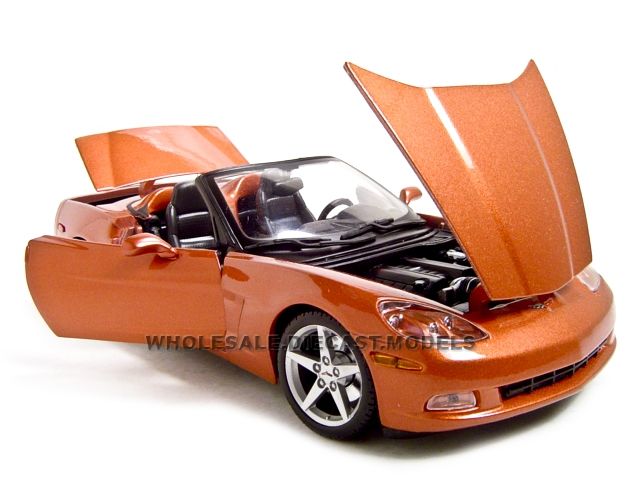 Brand new 118 scale diecast model of 2005 Chevrolet Corvette C6 