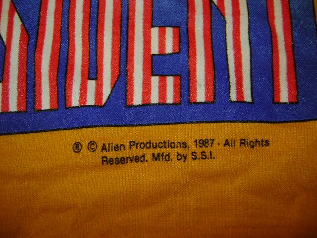 vtg NEW NOS ALF FOR PRESIDENT 80S TV SHOW t shirt YS  