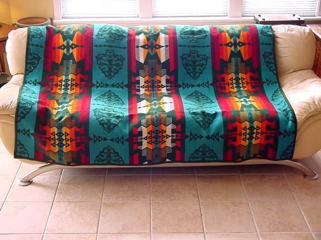 VINTAGE PENDLETON BLANKET CAMP BLANKET or TRADE BLANKET  