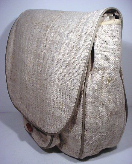 hemp purse large handbag made of Hemp handmade from Himalayan Hemp