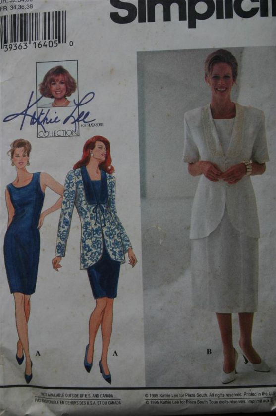 VINTAGE MISSES DRESS & JACKET PATTERN VARIETY SIZE & STYLE  