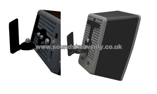   Black Wall mounting bracket for Sonos Play 3 Zone Player  