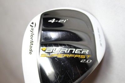 TaylorMade Burner Superfast 2.0 4 Rescue 21* w/Stiff Graphite Golf 