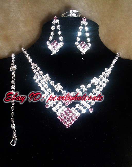 24sets style acryl necklace&earring&ring&bracelet set  