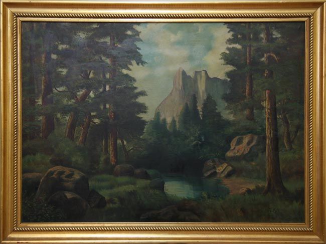   HILL (1871   1922) WESTERN MOUNTAINS. EARLY CALIFORNIA OIL  