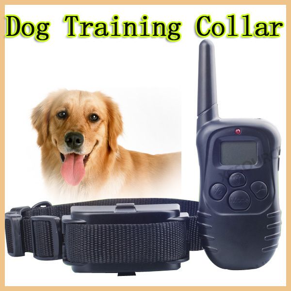 New LCD Dog Training Collar No Barking Shock Vibra Remote Control 