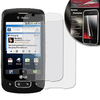 LG OPTIMUS ONE with GOOGLE P500H Phone Screen Protector  