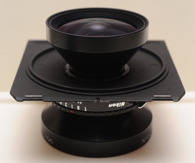 NIKON 90mm f/8 SW Nikkor Lens 90 F8 Copal #0 Shutter 4x5 5x7 Large 