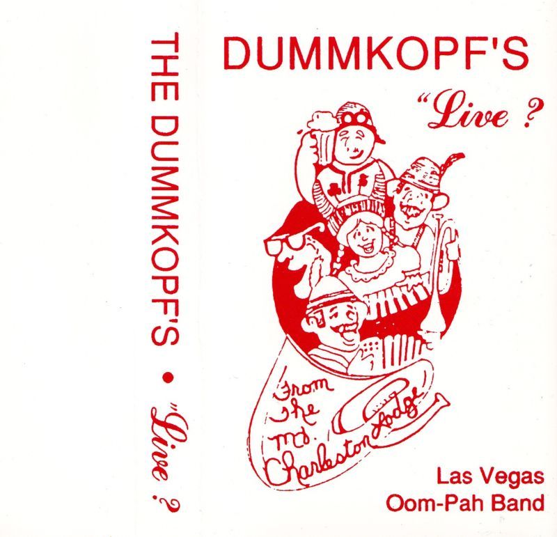 Las Vegas Ooom Pah Band   The Dummkopfs (Cassette) NM  