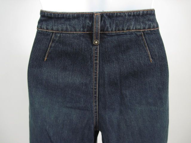 description you are bidding on a pair of dana buchman dark denim 