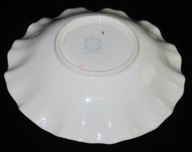 Minton OA 218 6 Ruffled Bowl/Candy or Nut Dish, Floral  