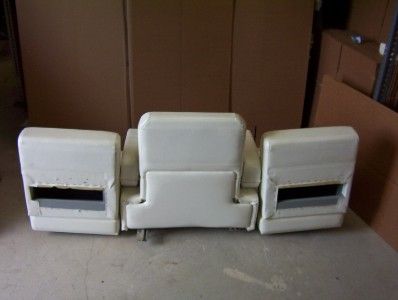 CARVER YACTHS HELM SEATS   FIVE PIECES  