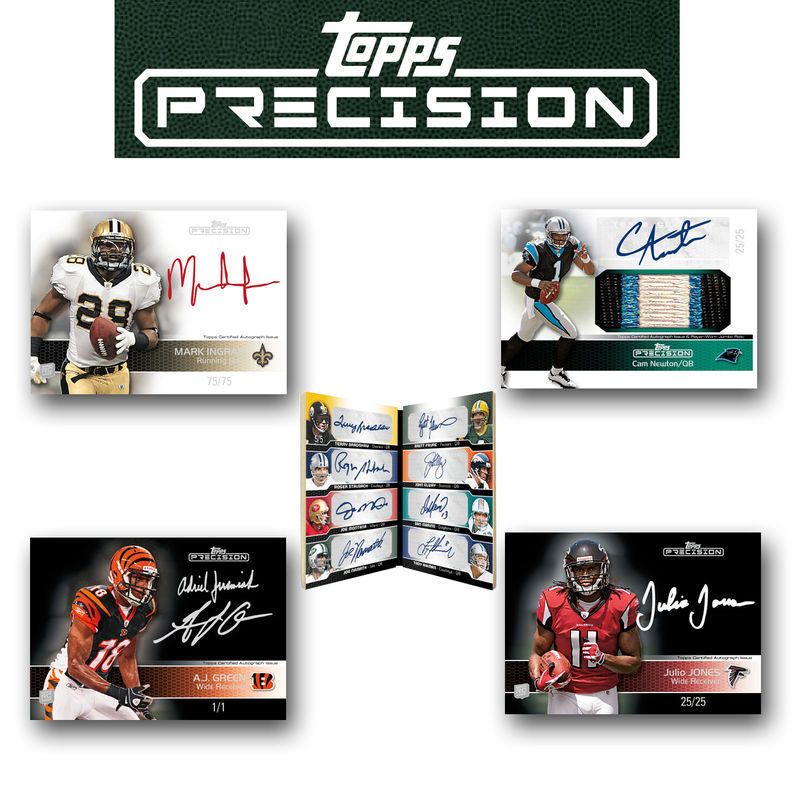 2011 Topps Precision Football Hobby Box Factory Sealed Guaranteed 4 