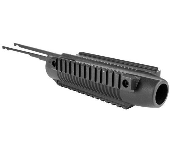 AIM TRI RAIL FOREND HANDGUARD FOR MOSSBERG 500A SHOTGUN  