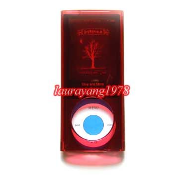 ipod nano 5th 5 gen 5g brand new red crystal hard case for apple ipod 