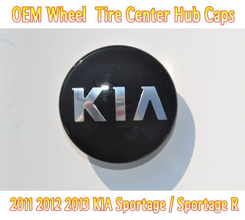   sportage oem wheel tire center hub caps set of 4 genuine kia oem parts