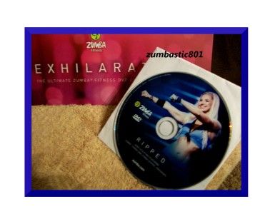 ZUMBA Exhilarate RIPPED DVD Fitness DVD 2011 TOP SELL  