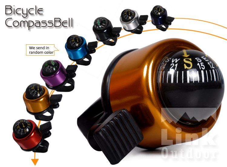 Bike Cycling Bicycle Ring Bell with Compass Ball DB001  