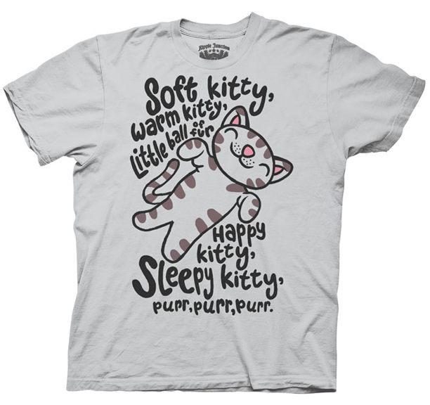 BIG BANG THEORY SOFT WARM SLEEPY HAPPY KITTY PURR t shirt tee S M L XL 