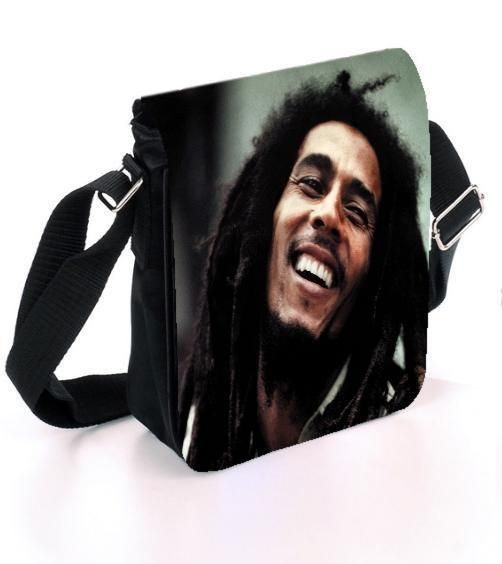 BOB MARLEY 12 QUALITY CROSS BODY BAG,Messenger,student,purse,pouch 