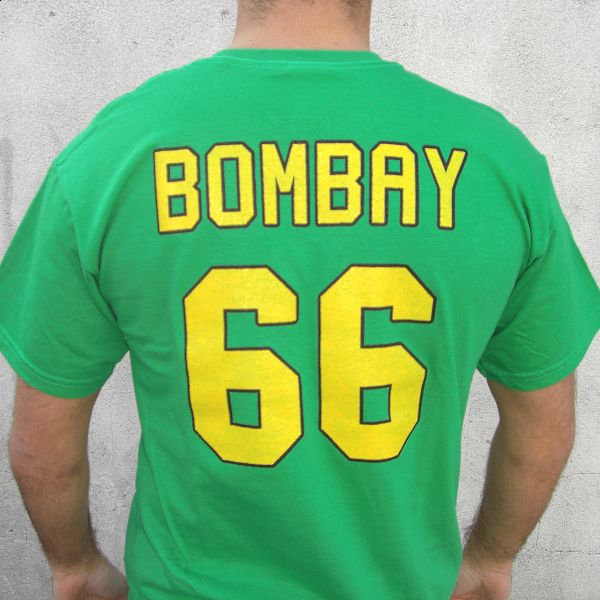 Gordon Bombay #66 Mighty Ducks Movie Jersey T Shirt  