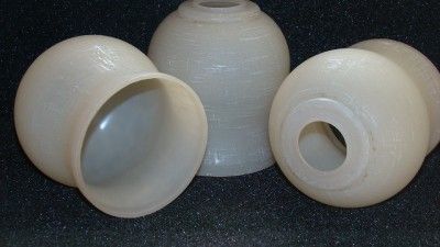 Ceiling Fan Light Shade Covers Globes Lot of 3  