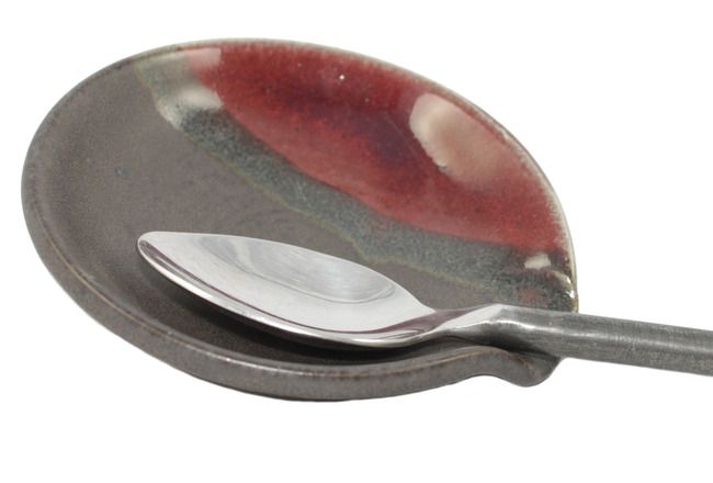 Mountain Arts Handthrown Pottery Spoon Rest   HD00102  