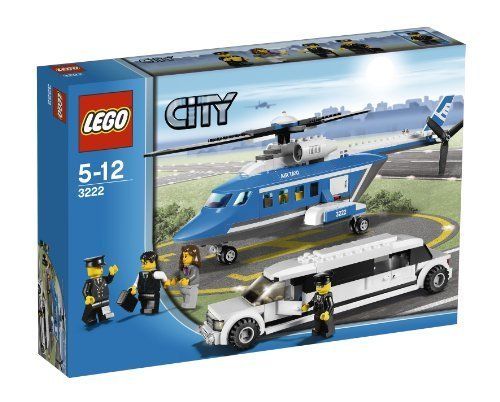   Set #3222 Helicopter Limousine Building Toys Kids Hobbies Education N