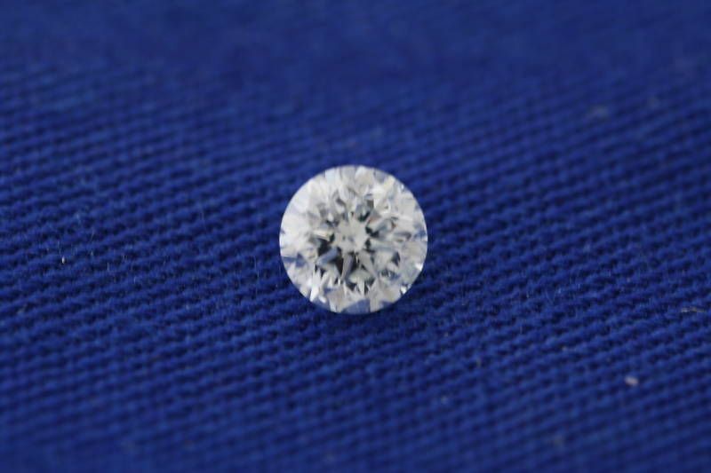 EGL .90ct Round Cut Loose Diamond G color SI3 clarity  