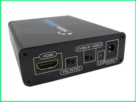   This product doesnt support simultaneous output of Composite Video