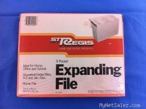 Expanding File Coupon Organizer 7.5 x 9.5 inches  