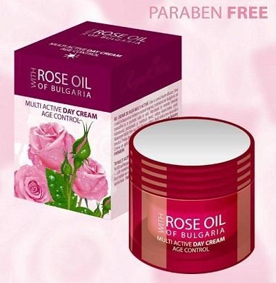   ” MULTI ACTIVE DAYCREAM + Pure Bulgarien rose oil 50ml /1.69OZ