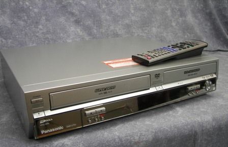 Panasonic DMR E75V Dual Deck Video Recorder VHS / DVD ~ Tuner VCR DVD 