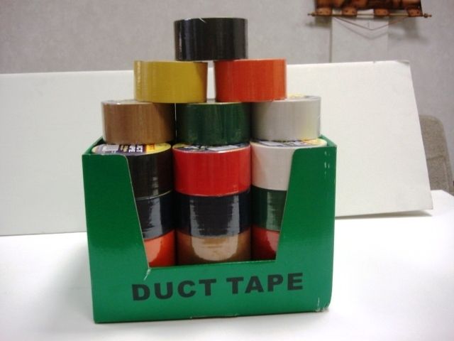 54 RLS   1.89 x 10 YDS   ASST COLORS DUCT TAPE   8 ML  