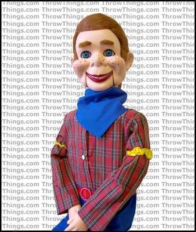   Deluxe Upgrade Ventriloquist Dummy Doll Moving Eyes & Brows  