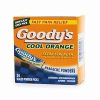 GOODYS COOL ORANGE POWDER BOX OF 24  