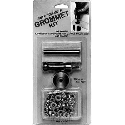 Easy Grommet Setter Kit CS Osborne 3/8 Size 2 Nickel  