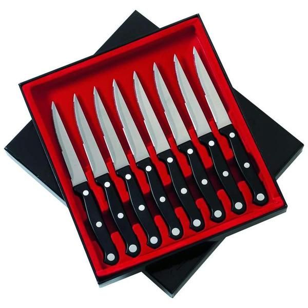 Slitzer 8Pc Steak Knife Set Limited lifetime warranty  