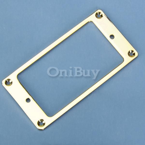 Gold Electric Guitar Neck Pickup Frame Mounting Ring  