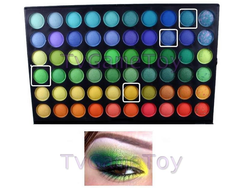 PROFESSIONAL 120 COLOR EYESHADOW MAKEUP PALETTE C  