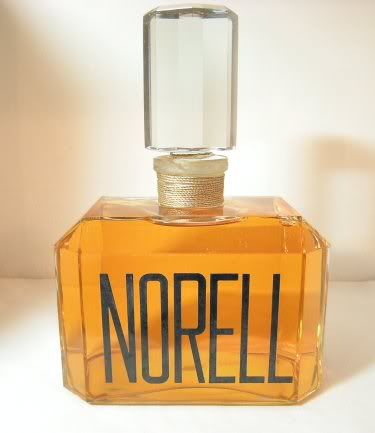 HUGE NORELL PERFUME FACTICE DUMMY STORE DISPLAY 8.25  