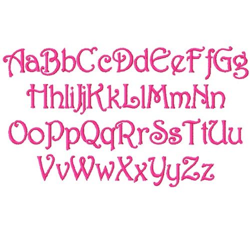 37 *CUTE & UNIQUE* Mongram Fonts   Embroidery Alphabet  