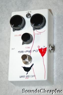 Wren and Cuff Tri Pie 70′ Fuzz Pedal  