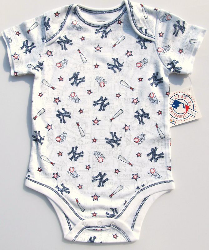 new york yankees onesie creeper start your little fan off