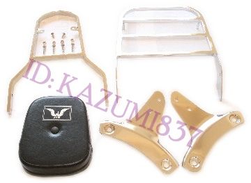 HONDA SHADOW ACE VT 750 VT750 BACKREST SISSY BAR RACK  