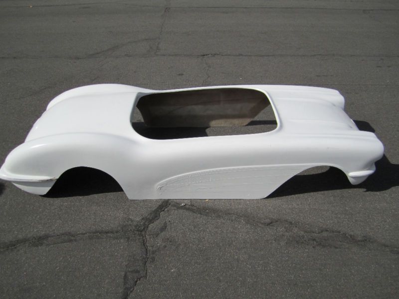 1959 Chevy Corvette hot rod go kart fiberglass body  